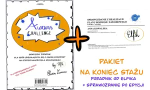 Graficzny poradnik dla osób ubiegających się o awans zawodowy na stopień nauczyciela mianowanego, zgodny z rozporządzenie z 2018 r.