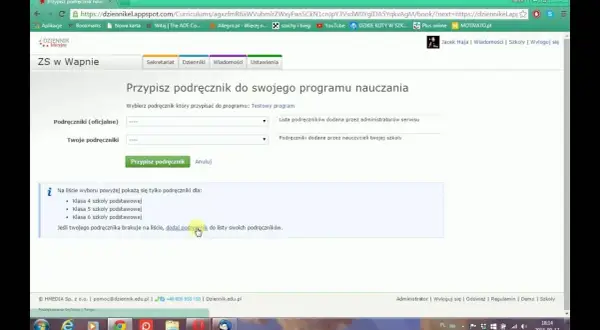 Jak dodać program nauczania w Vulcanie - uniknij najczęstszych błędów