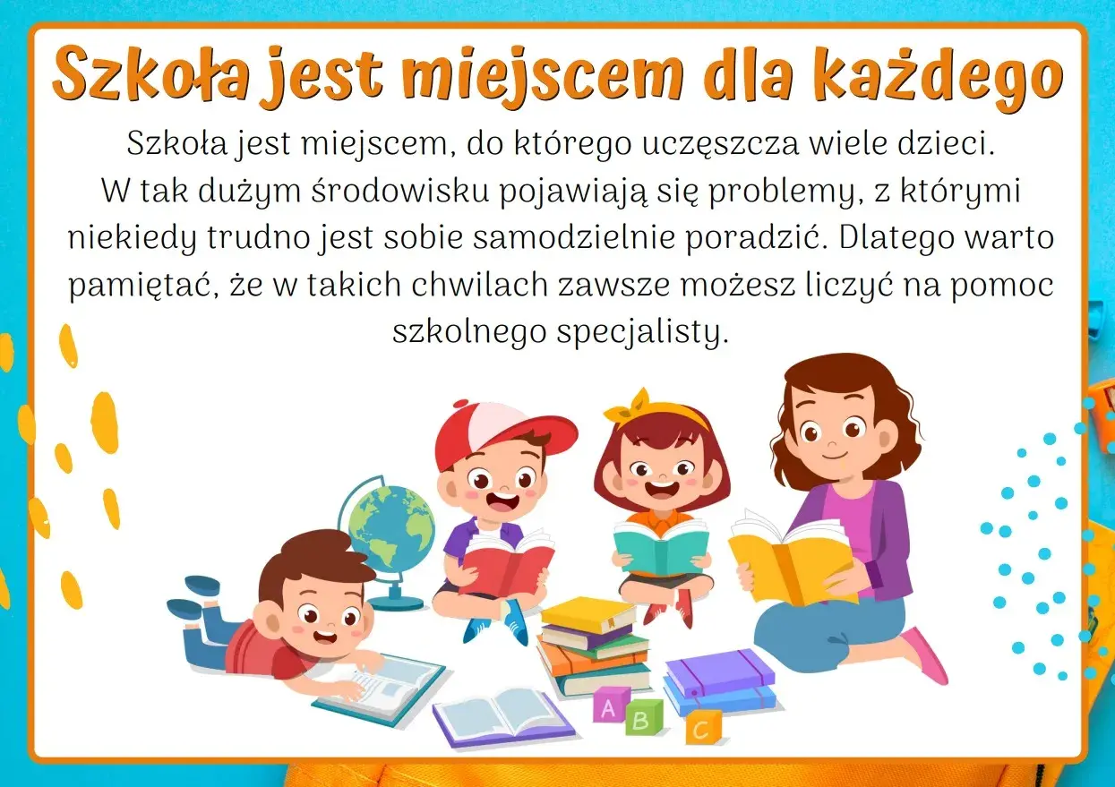 Pedagog szkolny pomaga dzieciom w trudnych sytuacjach, wspierając ich rozwój i naukę.