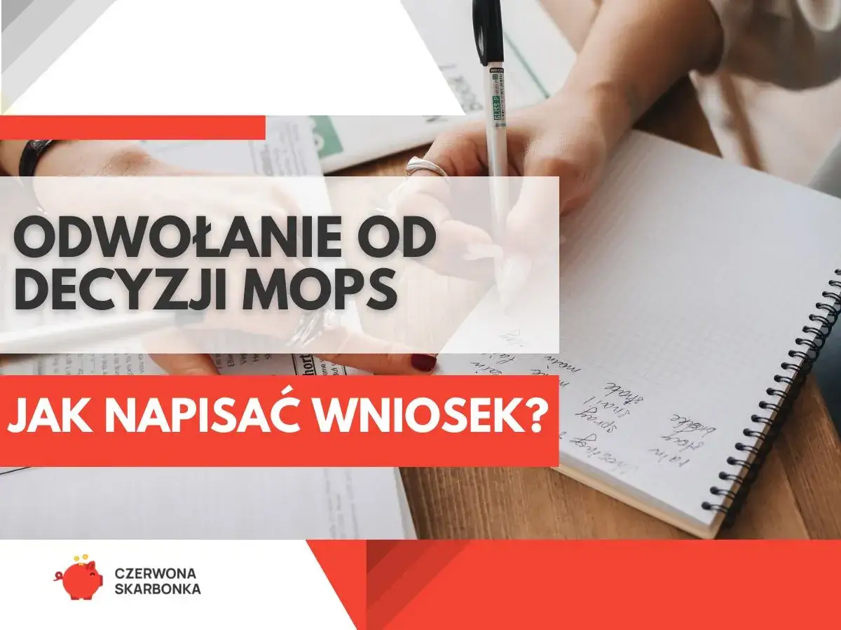 Ręce piszą odwołanie od decyzji MOPS. Dowiedz się, jak napisać wniosek, gdy zabrano mi świadczenie pielęgnacyjne.